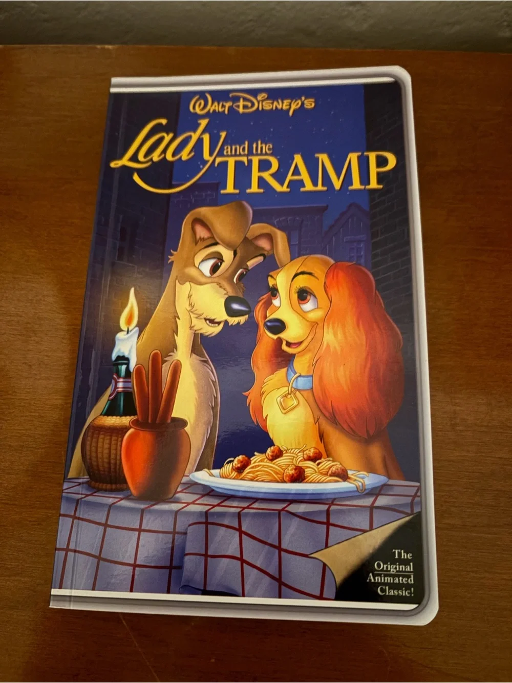 Walt Disney's Lady and the Tramp VHS Notebook